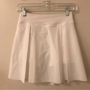White Nike Pleated Skirt/Skort XS